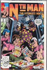Nth Man the Ultimate Ninja #8 (1990) Nth Man