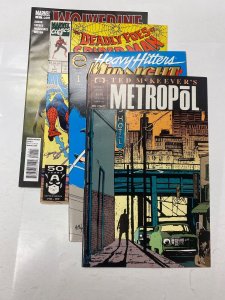 4 MARVEL EPIC comic books Wolverine #1 Deadly #1 Midnight #1 Metropol #1 50 KM18