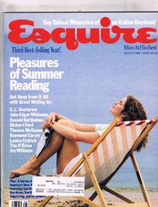 6 Esquire Magazines Volume #106 #s 1 2 3 4 5 6 July-December 1986 Letterman J141