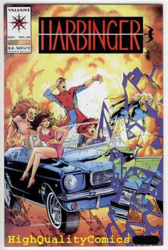 HARBINGER #24, NM, 1993, Dead End, Howard Simpson, more Valiant in store