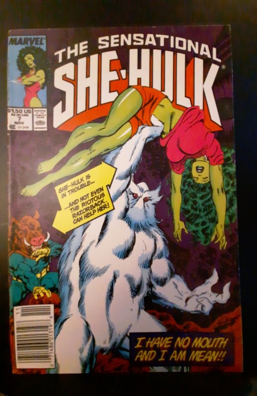 The Sensational She-Hulk #7 (1989)FN-