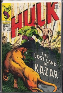 The Incredible Hulk #109 (1968) Hulk