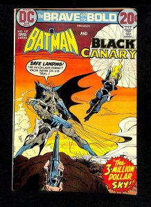 Brave And The Bold #107 Batman Black Canary!