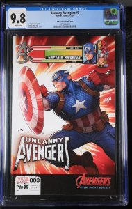 Uncanny Avengers #3 CGC 9.8 Nakayama Video Game Wraparound Marvel 2023 Wolverine