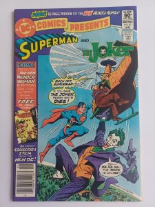 DC Comics Presents #41 newsstand - Superman - The Joker - 1982 - NM