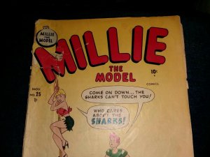 Millie the Model #25 timely comics 1950 dan decarlo good girl art golden age key