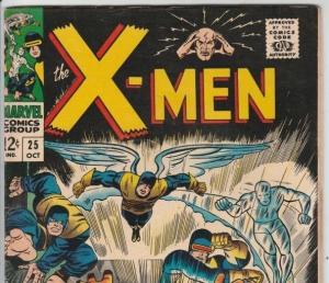 X-Men #25 strict VF- 8.0 High-Grade  1st Appearance  - El Tigre   Many more up