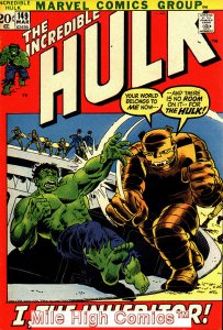 HULK  (1962 Series) (#1-6, #102-474, #600-635)(INCREDIBLE)(MV) #149 Fair