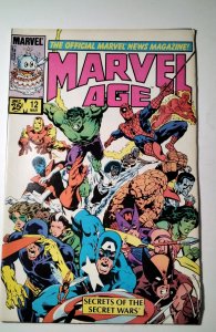 Marvel Age #12 (1984) Marvel Comic Book J746