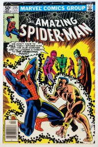 The Amazing Spider-Man #215 (1981) NEWSSTAND
