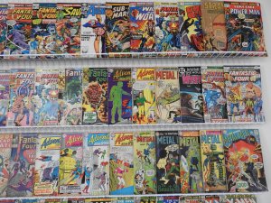 Huge Lot Silver/Bronze Comics W/Spider-Man, X-Men, FF, Avengers+ See Description