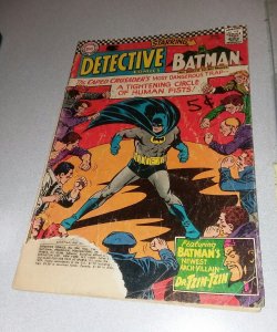 DETECTIVE COMICS #354 1st appearance Dr. Tzin Tzin DC Comics batman silver age