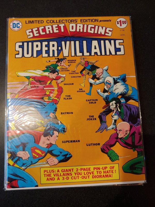 SECRET ORIGINS SUPER VILLIANS