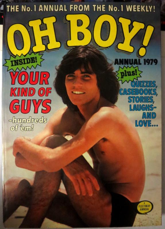 Oh Boy! - 3 British Annuals UK HB VF\+ IPC Magazines 1979, 1983, 1985 teen music