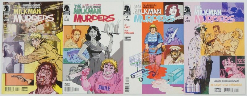Milkman Murders #1-4 VF/NM complete series - joe casey - violence in suburbia 
