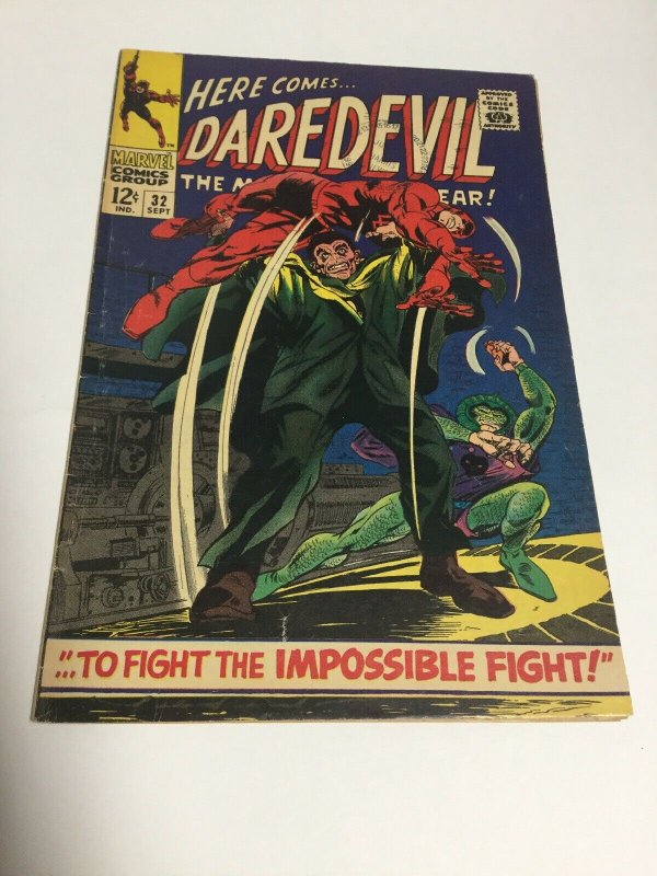 Daredevil 32 Fn- Fine- 5.5 Marvel Comics Silver Age