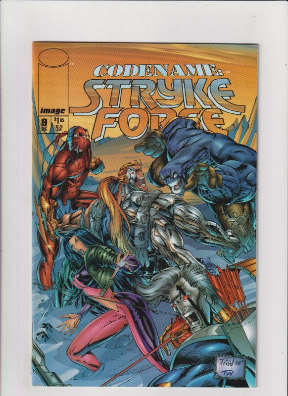 Codename: Stryke Force #9 NM- 9.2 Image Comics 1994 Cyberforce,Stryker