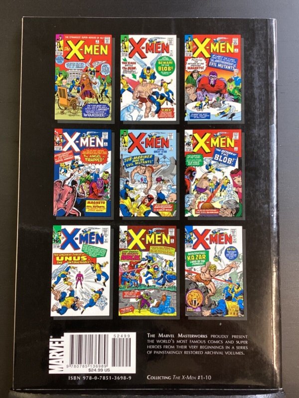MARVEL MASTERWORKS MMW X-MEN TPB VOL 1 - MARVEL COMICS - 2009 1st print