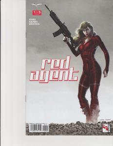 Red Agent #1 Cover B Zenescope Comic GFT NM Cacau