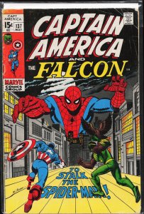Captain America #137 (1971) Captain America and the Falcon