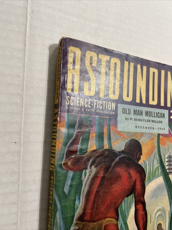 Astounding Science Fiction Pulp December 1940 Volume 26 #4 G/VG