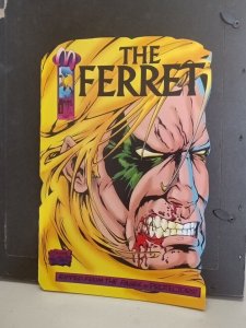 THE FERRET #1  DIE CUT BOOK  MALIBU  1993 ??. P12