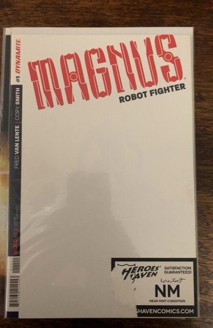 Magnus Robot Fighter #1 Blank Variant