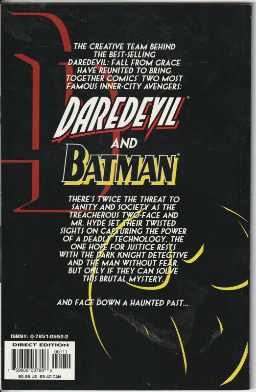 Batman/Captain America , Daredevil/Batman  Joker, Red  Skull, Two Face, Mr. Hyde