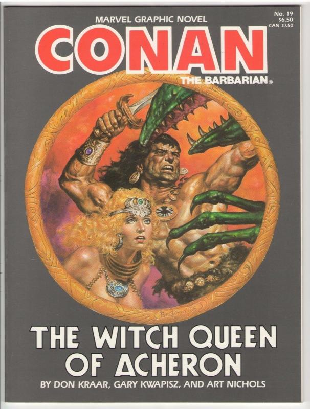 Marvel Graphic Novel 19 (Conan) 1985 VF+ (8.5)