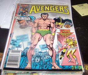 Avengers # 270 (Aug 1986, Marvel)namor wasp hercules black knight thor cap