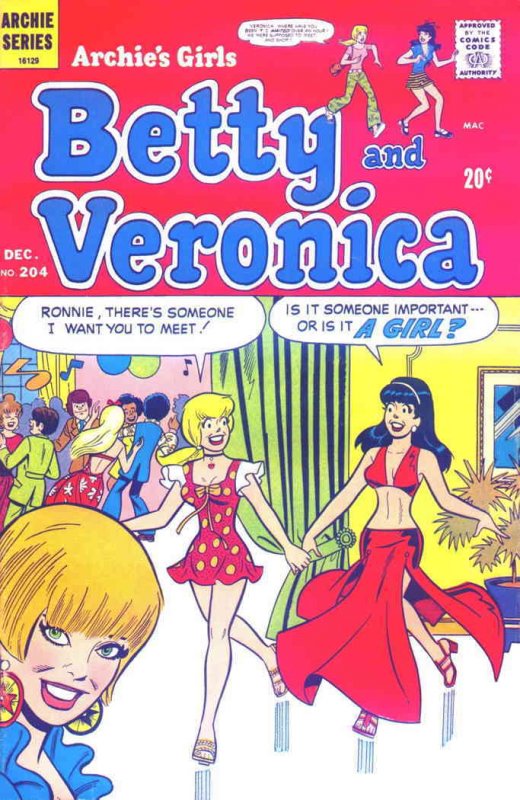 Archie's Girls Betty And Veronica #204 POOR ; Archie | low grade comic December 