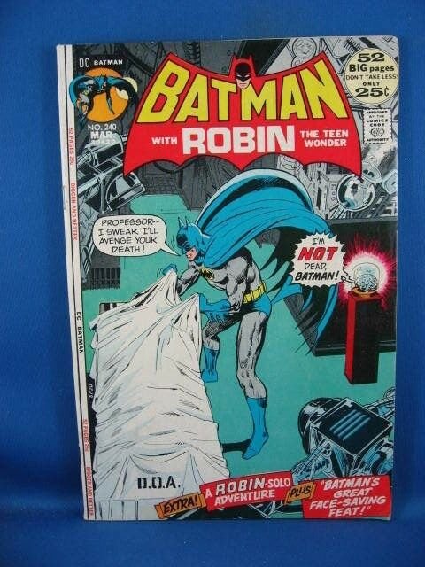 Batman #240 (Mar 1972, DC) F VF