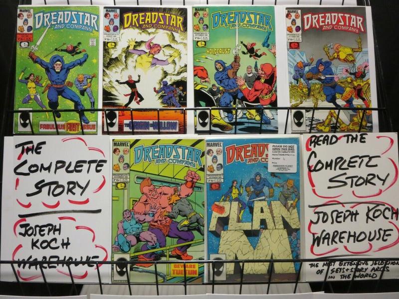 DREADSTAR & CO 1-6 JIM STARLINS EPIC!!