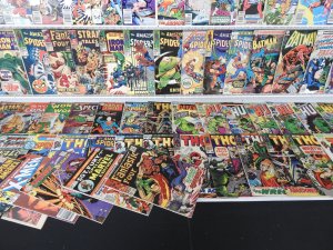 Huge Lot 150+ Silver/Bronze Comics W/ Thor, Hulk, Spider-Man, +More! See desc