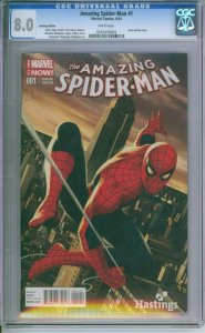 Marvel Comics Amazing Spider-Man #1 Hastings Edition CGC 8.0