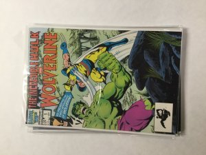 The Incredible Hulk and Wolverine #1 (1986)