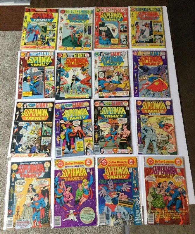 Superman Family 164-166 169-172 174 175 177-186 188 190-194 Vf+ Or Better Ik