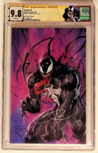 Venom #9 (2022) CGC Sig Series 9.8 Rich Virgin Edition, signed by Rich!