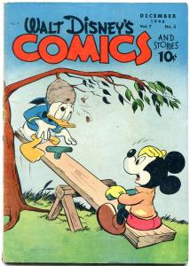 WALT DISNEY'S COMICS AND STORIES #75 CARL BARKS DONALD VG