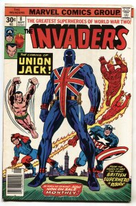 The Invaders #8--1976--UNION JACK--Marvel--COMIC BOOK