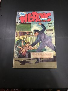 New Heroic Comics #70 (1952) Great rescues! Firefighters! Mid-grade! VG/FN Wow!