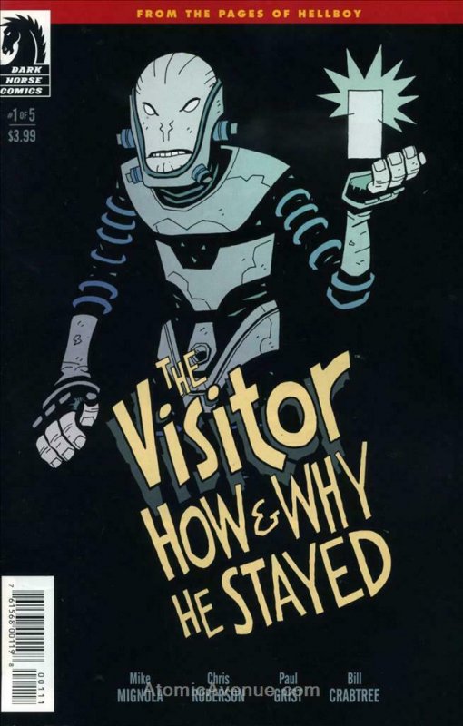 Visitor, The: How and Why He Stayed #1 FN; Dark Horse | save on shipping - detai