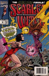 Scarlet Witch #4 Newsstand Cover (1994) Marvel Comics