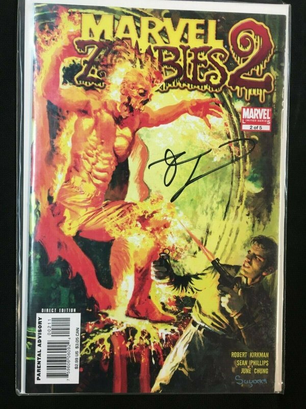 MARVEL ZOMBIES 2 #1-5 VF-NM ALL SIGNED BY ROBERT KIRKMAN 