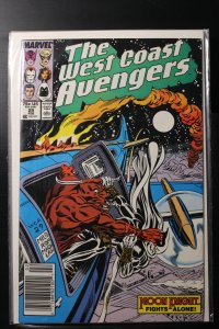 West Coast Avengers #29 Newsstand Edition (1988)