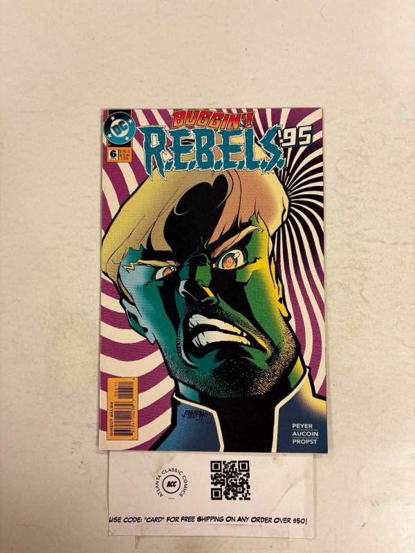 R.E.B.E.L.S. '95 #6 NM DC Comic Books Virl Dox Durlan Stealth Lobo 20 HH107