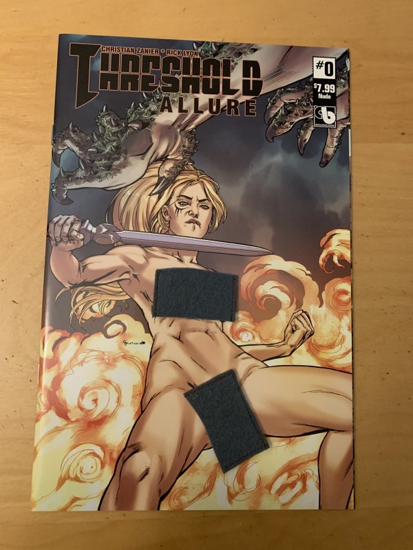 Threshold: Allure #0 NUDE VARIANT & 1 LUSCIOUS  (2019) AVG GRADE NM 9.4