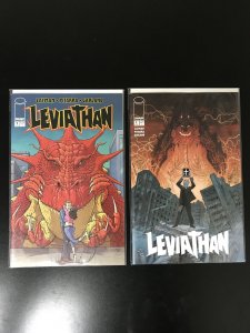 Leviathan # 1 Covers A and B Image Layman Cover