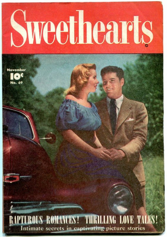 Sweethearts #69 1948- Golden Age Romance- Glenn Ford- Photo cover  FN-