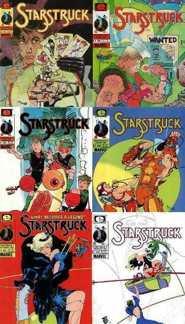 STARSTRUCK (1985 EPIC) 1-6  E. Lee & KALUTA  COMPLETE!